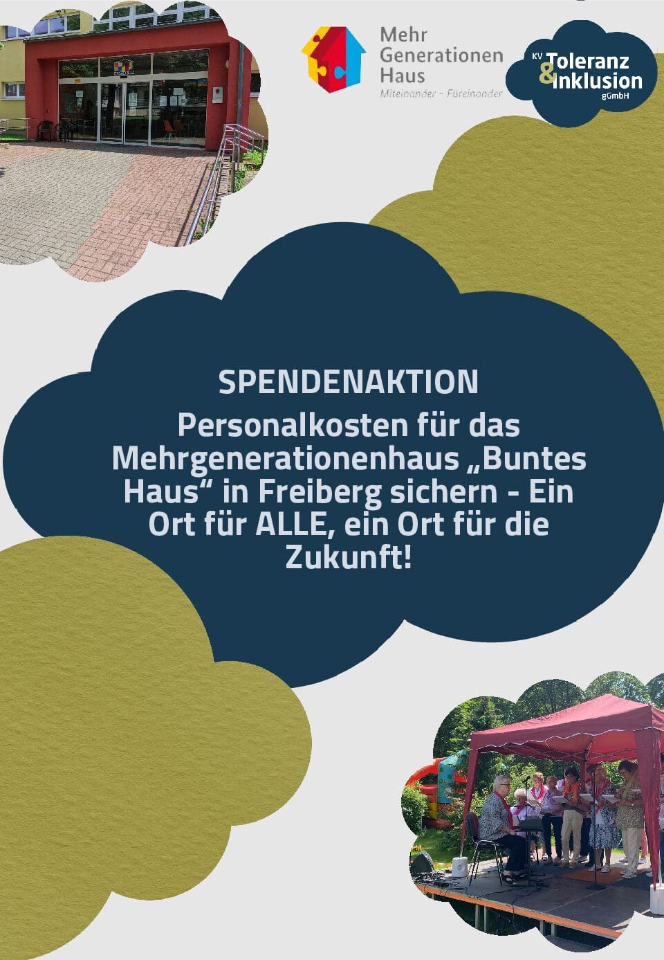 Spendenaktion – Mehrgenerationenhaus „Buntes Haus“ Freiberg
